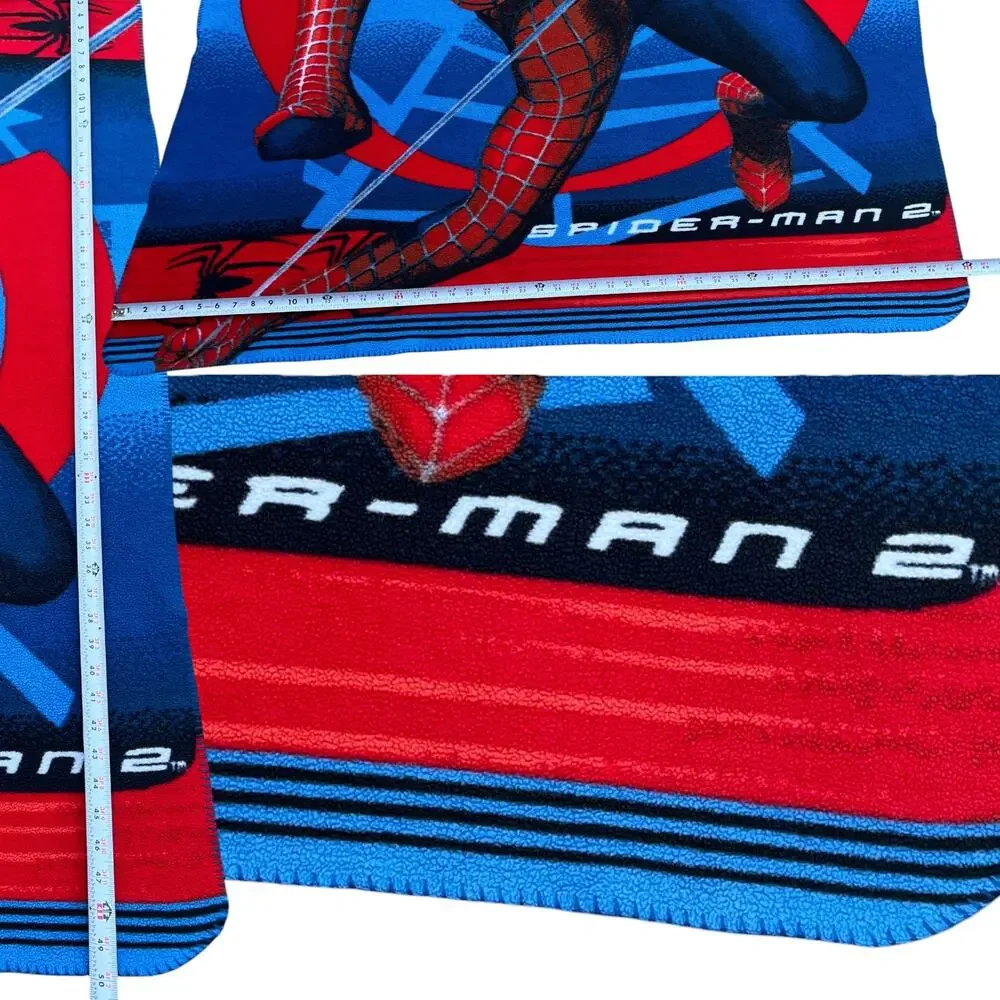 Marvel 2003 Spider-man 2 Thin Blanket Throw